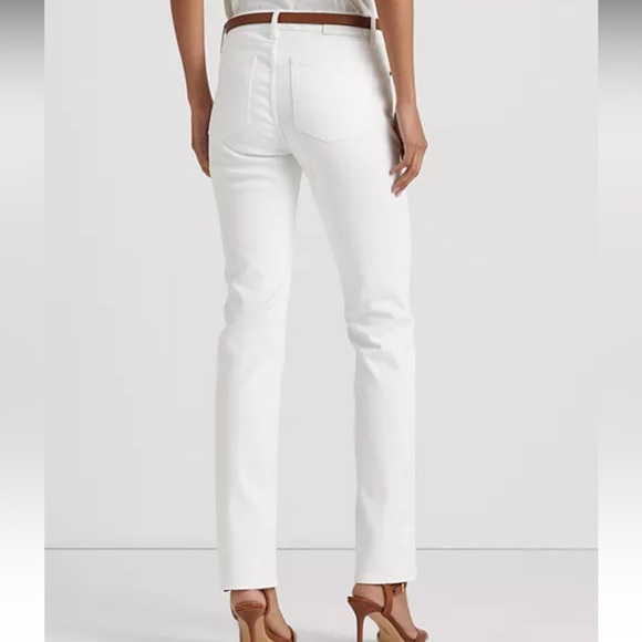 Lauren Ralph Lauren‎ Black Label Mid Rise Straight Pants Oldmoney Quiet Luxury 6 - Picture 4 of 9